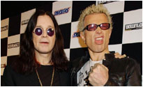 Ozzy Osbourne and Billy Idol