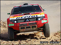 Stephane Peterhansel, vencedor do Rally Dakar em 2007