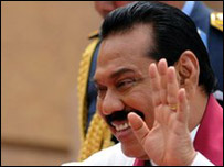 President Mahinda Rajapaksa