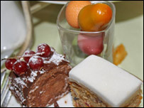 品种繁多的茶点