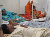 فیصل آباد میں آلودہ پانی 