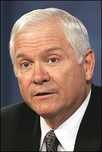 अमरीकी रक्षा मंत्री रॉबर्ट गेट्स