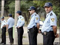 Gürcistan güvenlik birimleri