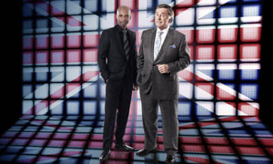 Sir Terry Wogan and Andy Abraham