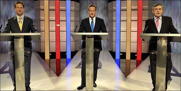 Prime ministerial debate on ITV in Manchester