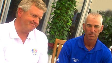 Colin Montgomerie and Corey Pavin