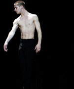 One of the dancers from La La La Human Steps