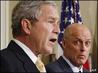 صدر بش اور ہنری پالسن