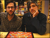 We Are Scientsts playing Scrabble