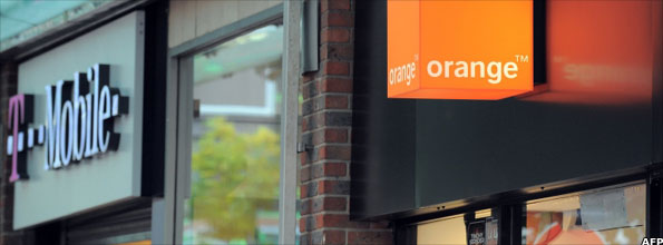 T-Mobile and Orange shops