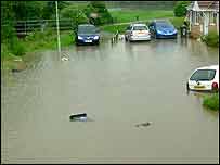 Floods in Gloucestershire