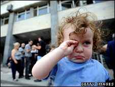 Người tị nạn Gruzia ở Tbilisi