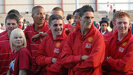 Manchester Utd star in the making