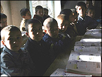 د ښوونځي زده کوونکي په افغانستان کې