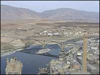 Barragem de Ilisu, na Turquia