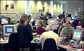 The Points West newsroom