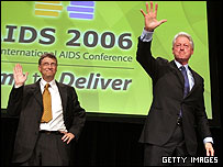 بيل کلينتون و بيل گيتس