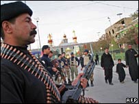 پلیس عراقی در کربلا