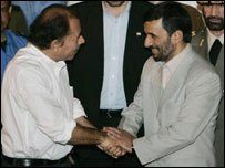 احمدی نژاد و ارتگا