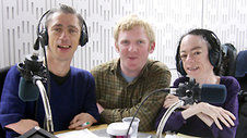 Mat Fraser, Rob Crossan and Liz Carr