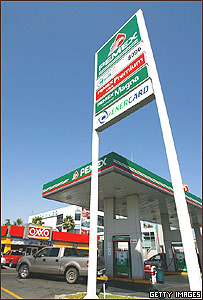 Posto de gasolina da Pemex