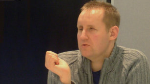 Damon Rose at a production meeting