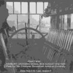 Ashbury Crossing signal box with D-Day sidings in distance