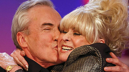Larry Lamb and Barbara Windsor