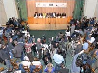 Міжнародні спостерігачі на першому турі