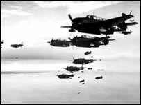 هواپيماهای آمريکايی بر فراز ژاپن - جنگ دوم