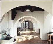Interior of the Mackintosh building in the Glasgow School of Art. Photo courtesy of The Glasgow School of Art.