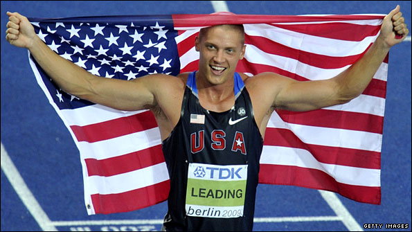 World decathlon champion Trey Hardee of the US