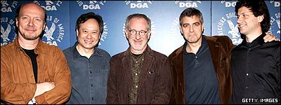 بنت ميلر، جورج کلونی، استيون اسپيلبرگ، انگ لی و پل هگيس