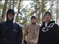 Wagner Tatehira (à dir.) foi aprovado para a vaga na área florestal