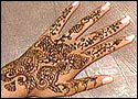 Henna tattoos