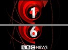 BBC One and Six O'Clock News logo