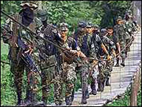 Militares colombianos 