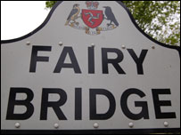 The fairy Bridge on the Isle of Man