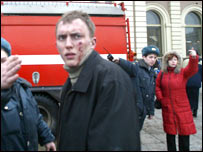 Vítima de explosão no metrô