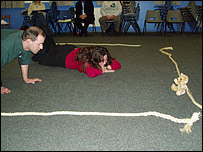 Rehearsals in progress