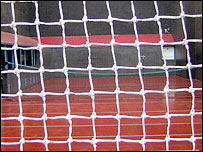 Real Tennis court in Cambridge