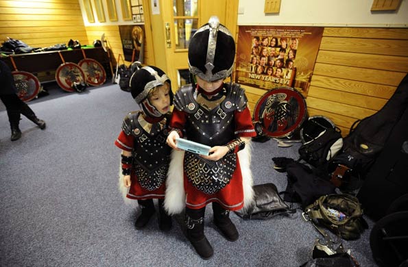 Children in costume