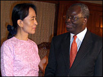 Bà Suu Kyi gặp ông Gambari
