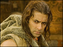 Salman Khan stars with Parveen Bhairon in film Veer