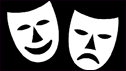 comedy and drama mask 