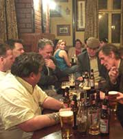 I've played in pubs, at sessions and at weddings but I haven't played in any bands yet. 