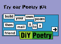 Use our poetry kit to build and send a poem