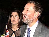 David Blunkett sevgilisi Kimberly Queen'le