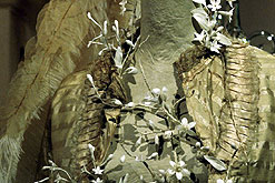 Miss Havisham's wedding dress