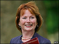 A ministra de Comunidades e Governos Locais, Hazel Blears
